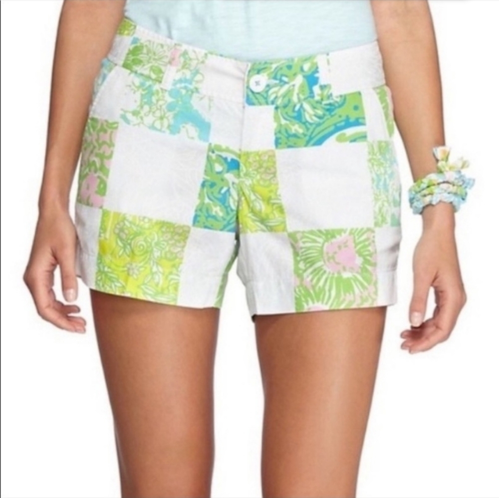 Lilly Pulitzer The Callahan Shorts 4 Patchwork